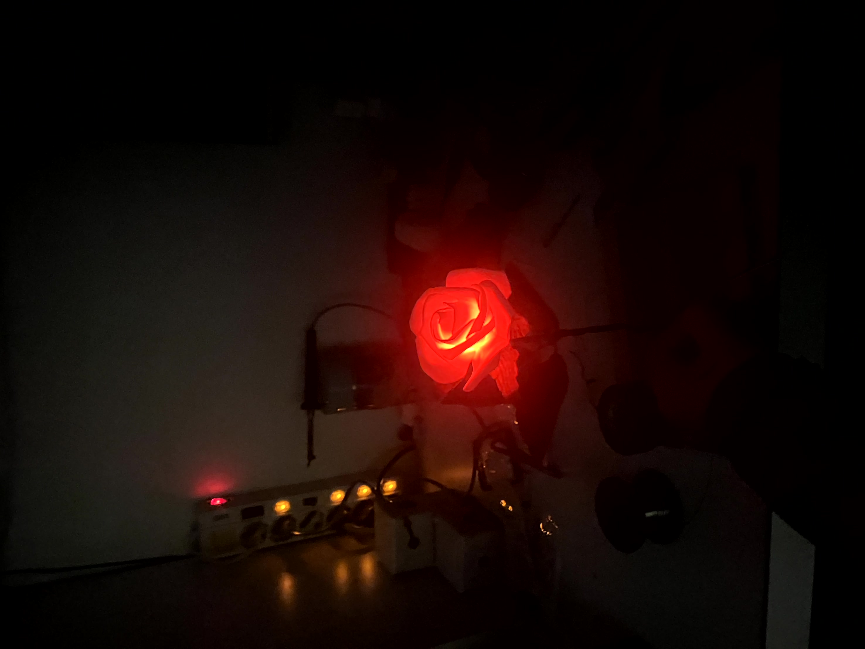 Lampada Vaso - Rosso